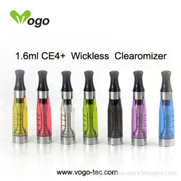 1.6ml Mini EGO CE4+ Wickless Clearomizer Vaporizer Electronic Cigarette